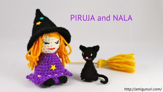 La Bruja Piruja y la gata Nala amigunuri