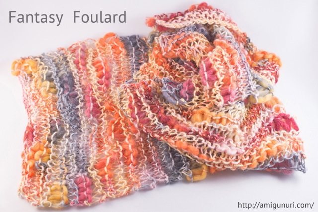 El foulard 'Fantasy' de Amigunuri